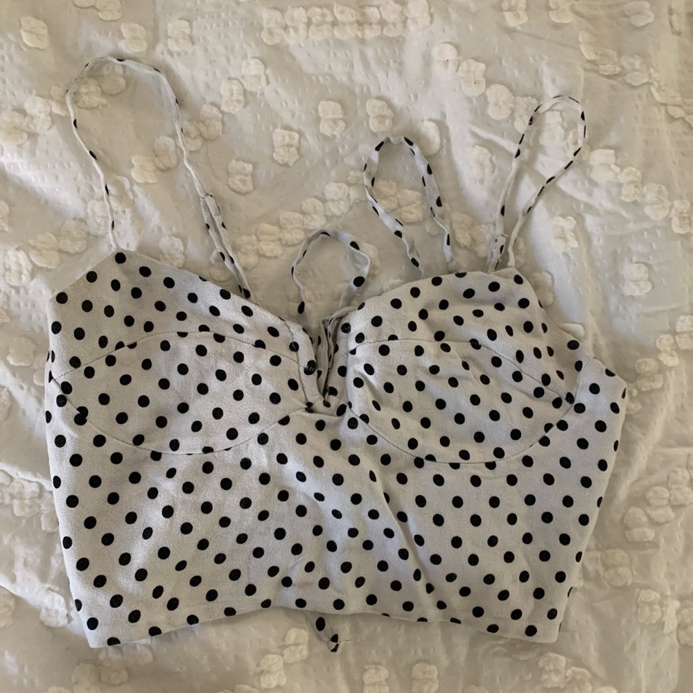 Urban outfitters polka dot top